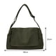 thumbnail image 1 of Bolsas De Mensajero Bolsa bandolera de lona para mujer, Bolsa de estudiante con tapa simple a la moda para vacaciones (verde) Hugtrwg Para Estrenar, 1 of 9