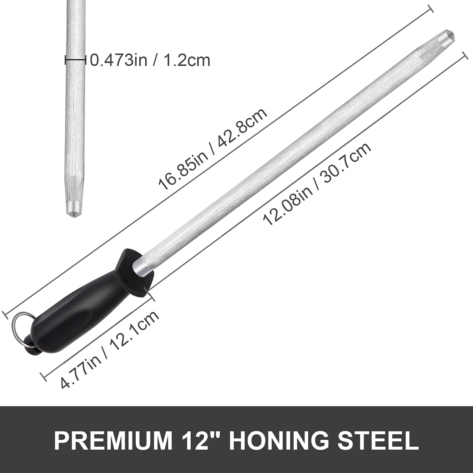 2 Honing Steel Knife Sharpening Files Sharpening Rods Wood & Antler Handles  Lees
