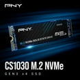 thumbnail image 2 of PNY CS1030 2TB Gen3 x4 PCIe NVMe M.2 2280 Internal SSD – Up to 2,100/1,700 MB/s – M280CS1030-2TB-RB, 2 of 3