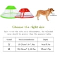 thumbnail image 3 of Cone Recovery Dog Cone Adjustable Dog Collar Clear Padded Collar With Breathable Soft Edge,plastic Puppy Cone Protect The Neck Surgery Recovery,medium, 3 of 5