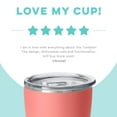 thumbnail image 5 of Swig Life 32oz Tumbler | Insulated Stainless Steel Travel Tumbler | Coral, 5 of 5