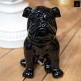 thumbnail image 2 of Hudson Glossy Bulldog Figurine, 2 of 9