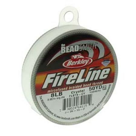 Braided Bead Thread - 8lb, Loose Beads,mith Burkley FireLine Braided Bead Thread .007