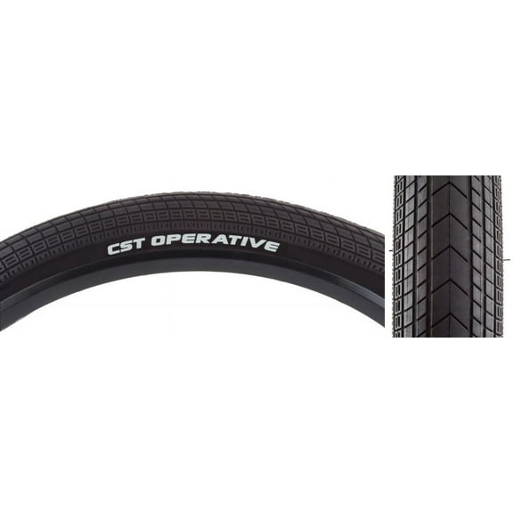 Cst Premium Operative Tire Cstp Operative 20x2.4 Bk/bk Wire Dc
