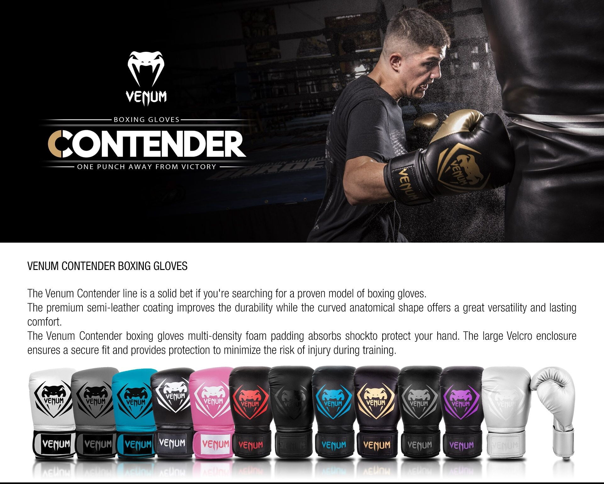 Venum Contender Boxing Gloves