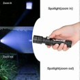 thumbnail image 4 of USB Rechargeable LED Torch, Torch 350 Lumens, IP65 Waterproof, 3 Lighting Modes, Zoomable Torch, (Battery Included), 4 of 4