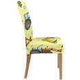 thumbnail image 3 of ABPHQTO Máquinas pesadas, maquinaria de dibujos animados, funda protectora para silla elástica, funda protectora para asiento para comedor, Hotel, fiesta de boda, juego de 1, 3 of 4