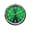 Green, variant on BotaniNest Luminous Mini Clock For /Motorcycle/Sewing Machine Luminous Mini Clock For With Clip