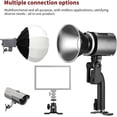thumbnail image 5 of Raywowo Metal Camera Wall Mount, 360°Adjustable Security Camera Bracket with 1/4" Screw & 5/8" Stud, Indoor Outdoor Wall/Tree/Ceiling Mount for Arlo, Eufy Camera & Monitor & Speaker & VR Base Station, 5 of 7