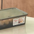 thumbnail image 2 of Boîte de Rangement en Plastique Oeuf en Plastique Rouleau Automatique Transparent Épaissi Récipient de Rangement Oeuf Rainuré pour Réfrigérateur Cuisine, 2 of 5