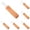 Beige*5, variant on olkpmnmk 1Pc Corn Cob Holders, Corn Holders with Wooden Handle for Hand Grip, Stainless Steel Heat Resistant Non Slip Barbecue Corn Prongs Skewers for BBQ, Cooking, Birthday Party, 4.2x0.8 Inch