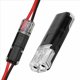 thumbnail image 2 of 200 Piezas de Conector una PresióN de Doble Cable con Hebilla de Bloqueo, Conectores de Cable de Bajo Voltaje, Sin Necesidad de Pelar Cables, 2 of 5