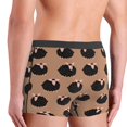 thumbnail image 4 of Men's Boxer Briefs, Funny Black sheep cute Soft Comfy Mens Underwear Boxer Briefs Breathable With Widen Waist, 4 of 7