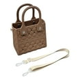 thumbnail image 1 of Bolsa de playa para mujer con diseño de dibujos animados, cesta de almacenamiento de EVA para fiestas, citas y piscinas marrón, 1 of 8