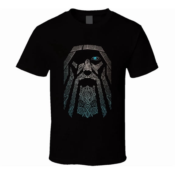 Odin Viking Norse Celtic Mythology Inspired Movie Gaming Graphic Shirt Gift New
