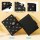thumbnail image 4 of Women'S Wallet, Black，Faux Leather, Baby Blue, Water Resistant, 5 Card Slots, 1 Cash Slot, 1 Id Window, 1 Zipper Coin Pocket, 4.53.71.2 Inch, 4 of 5