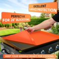 thumbnail image 2 of "36" Heavy-Duty Silicone Griddle Mat for Grills – Food-Grade Rust & Grease Shield, All-Season BBQ Protection Cover", 2 of 8