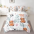 thumbnail image 2 of Homewish Brown Highland Cow 7-Piece Twin Bedding Sets for Teens Boys Girls,Flower Animal Bedding Comforter Set,Dreamy Princess Breathable Sheet Sets,Ultra Soft Home Decor,Reversible, 2 of 8