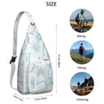 thumbnail image 2 of Hummingbird Garden Shoulder Bag - Artistic Floral Scene, Durable Multi-Functional Daypack, 2 of 4