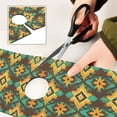 thumbnail image 6 of Yayeee Faucet Mat for Kitchen Sink 14.7" Diatomite Long Splash Guard Pad, Geometric Patterns, 2 Pack, 6 of 7