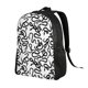 thumbnail image 2 of Fotbe Hand Drawn Snake Mochila de Viaje para Laptop, Mochila Ejecutiva Delgada y Resistente 15.6", 2 of 8