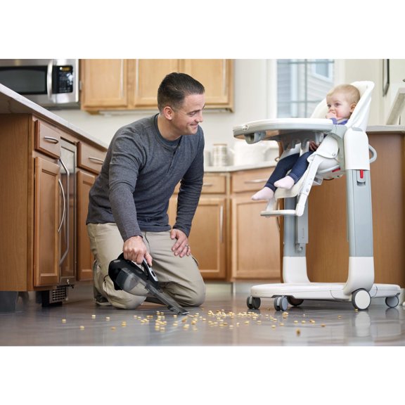 BLACK DECKER Dustbuster AdvancedClean Cordless Hand Vacuum, HLVA320J00