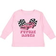 thumbnail image 3 of Inktastic Pink Future Racer Boys or Girls Long Sleeve Toddler T-Shirt, 3 of 5
