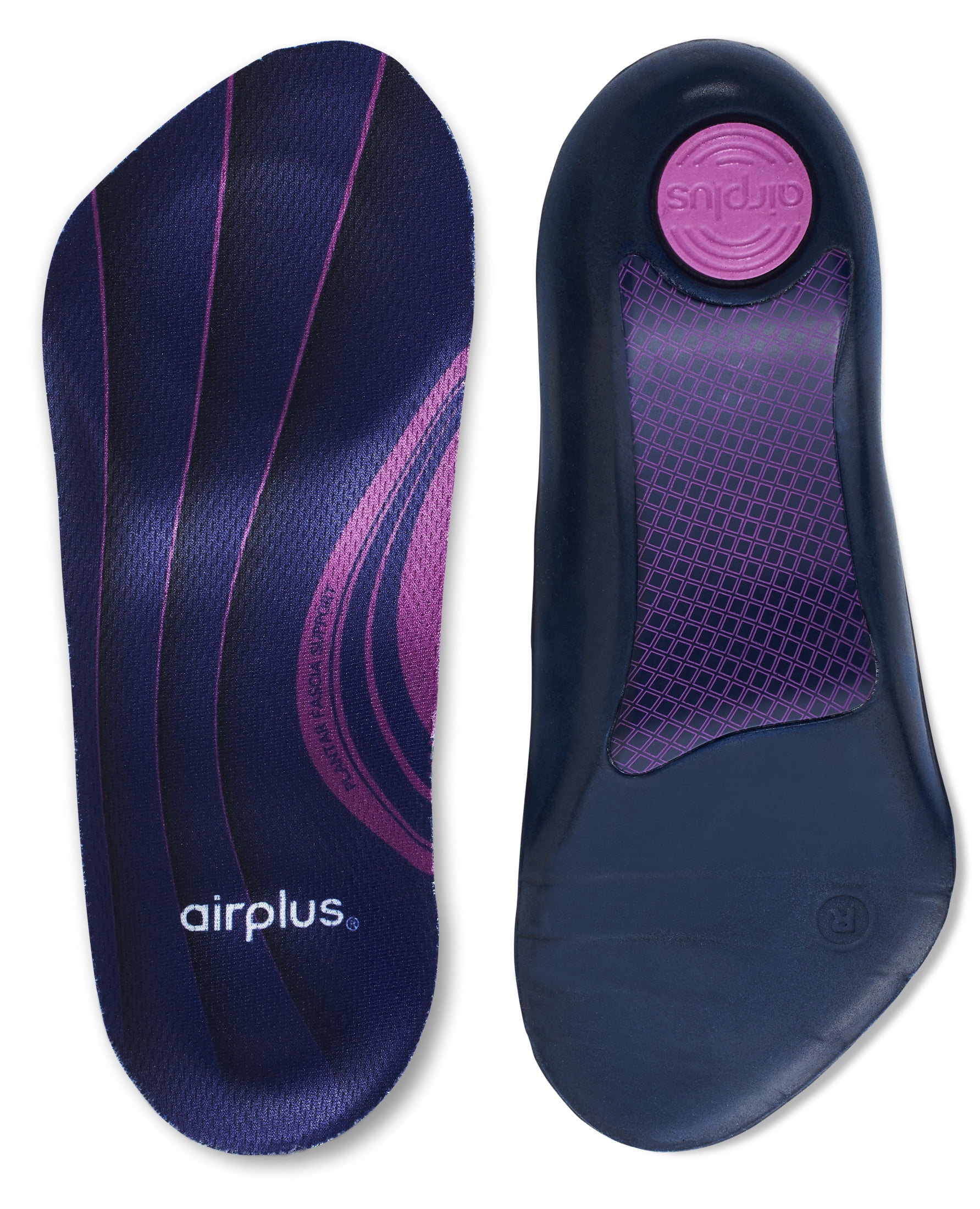 Airplus Plantar Fasciitis Orthotic 3/4 Insole Womens 5-11 Women's