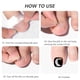 thumbnail image 5 of 50 hojas de adhesivos para uñas de los pies, impermeables, transpirables, de doble cara, adhesivos para uñas, puntas de uñas postizas, 5 of 5