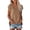 Khaki Shirts, variant on CAIVO Women's Shirts Solid Color Short Sleeve Oversized Casual V-Neck Fashion Tops Summer Blouse Soft Back To School Dailywear