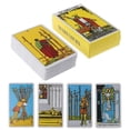 thumbnail image 1 of 1Box Magical Rider Tarot Cards Deck Edition Mysterious Tarot Board Game 78 Card, 1 of 5