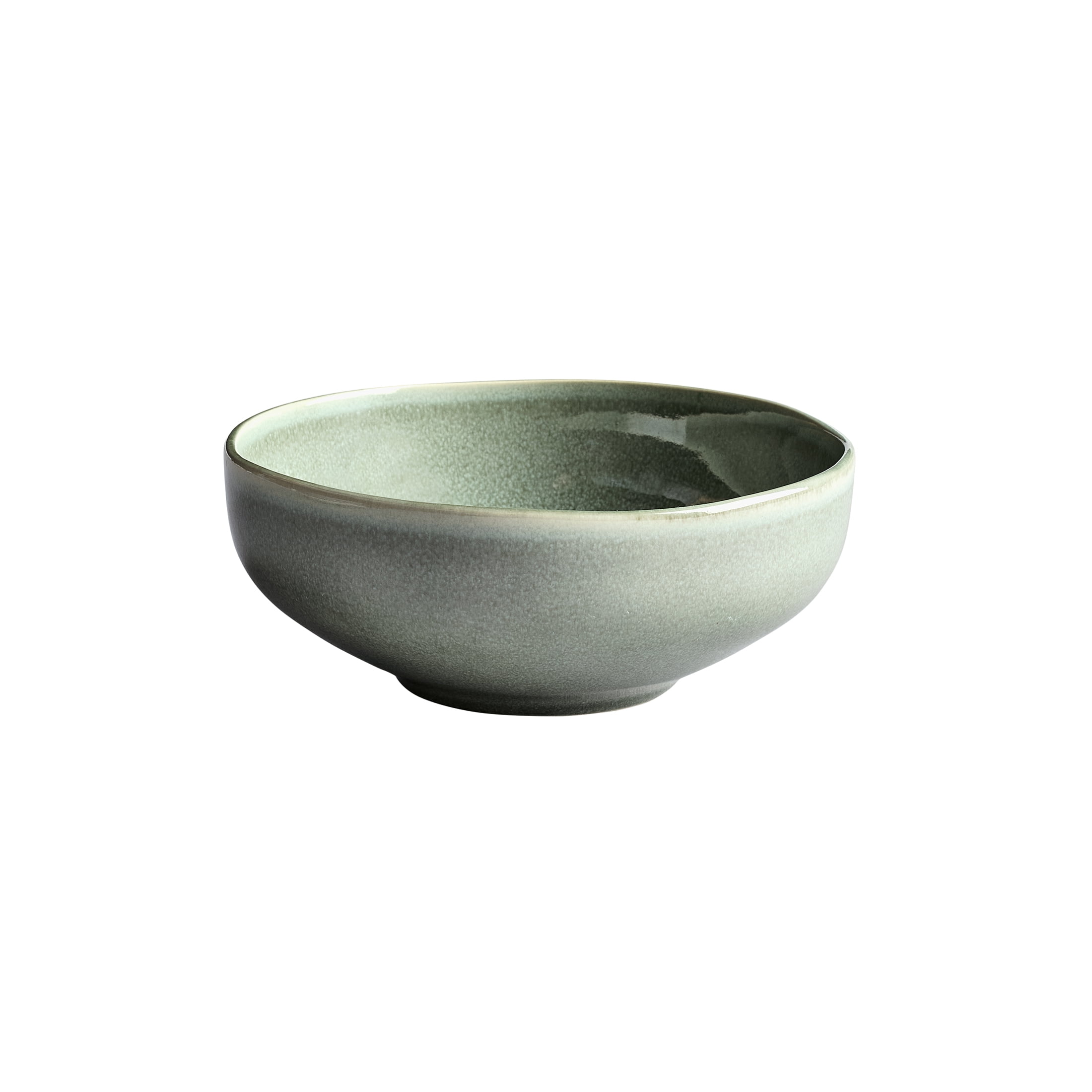 Better Homes & Gardens Brooks 12-Piece Stoneware Dinnerware Set, Green