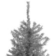 thumbnail image 3 of Slim Tinsel Artificial Christmas Tree - 9' - Silver - Unlit, 3 of 5