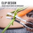 thumbnail image 3 of TIMIFIS Home Tool Double-Sided Vegetable Peeler Asparagus Paring Yam Double Kitchen Gadgets, 3 of 8