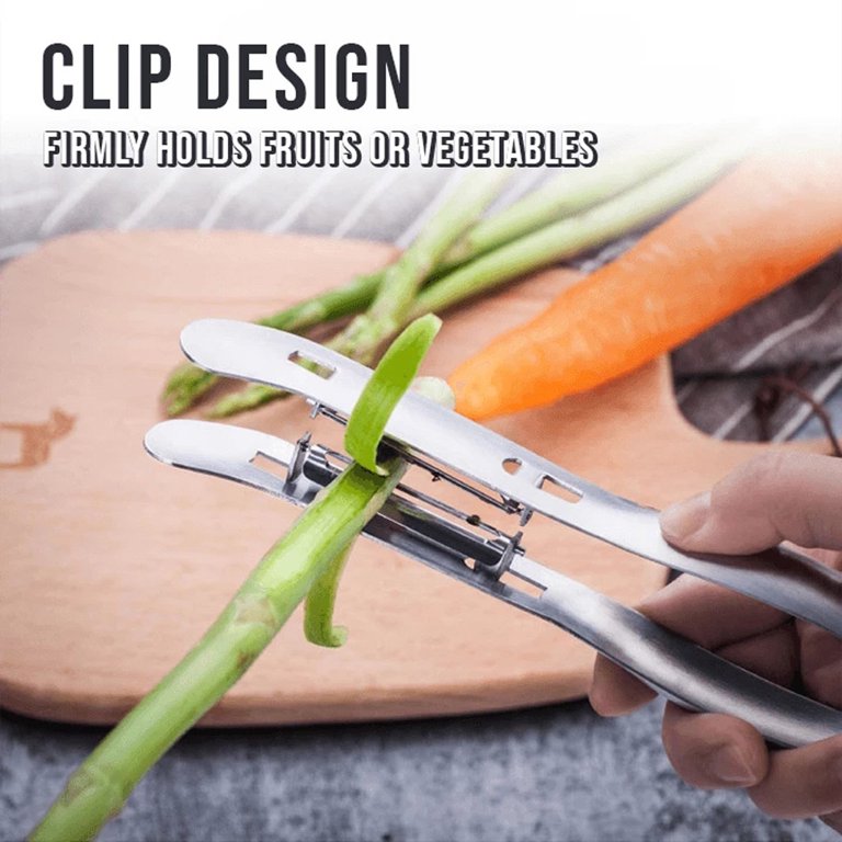 Dual Sided Peeler Fruits and Vegetables Paring Knife Julienne