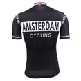 thumbnail image 3 of Maillot de ciclismo nacional negro manga corta maillot mtb AMSTERDAM FRANCIA ITALIA HOLANDA ropa de ciclismo ropa ciclismo 5 estilos, 3 of 4