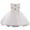 White, variant on JLFKNG Infants Girls Dresses Cute Sweet Solid Color Ruffled Sleeveless Breathable Ruffled Tulle Dress Suitable For Beach, Vacation,