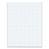 New Tops Section Pads, 5 Squares, Quadrille Rule, Letter, 50 Sheets/Pad , Each