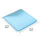 thumbnail image 3 of Cojín CLLC para silla, cojín cuadrado con correa para silla de oficina, cojín para silla de jardín, cojín para taburete de exterior, bistró, patio, comedor, 15.7x15.7 pulgadas (Azul), 3 of 6