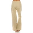 thumbnail image 4 of Women's Natural Beachside Palazzo Linen Pants, 4 of 4