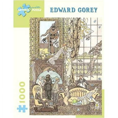 UPC: 0717195225490 | Pomegranate Edward Gorey Frawgge Manufacturing Co Puzzle