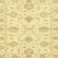 thumbnail image 1 of Ahgly Company Machine Washable Indoor Square Abstract Chrome Gold Yellow Area Rugs, 5' Square, 1 of 7