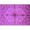 thumbnail image 1 of Ahgly Company Indoor Rectangle Oriental Purple Industrial Area Rugs, 7' x 10', 1 of 4