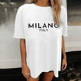 thumbnail image 2 of Camiseta básica para mujer: camiseta de manga corta suave y cómoda, prenda transpirable para el día a día., 2 of 5