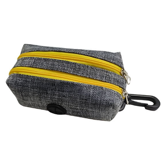 ACDANC Dog Poop Bags Holder Outdoor Portable Dog Waste Poop Bag Storage Box Pet Trash Bag Container