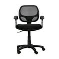 thumbnail image 6 of Midback Mesh Task Office Chair, Black, 6 of 9