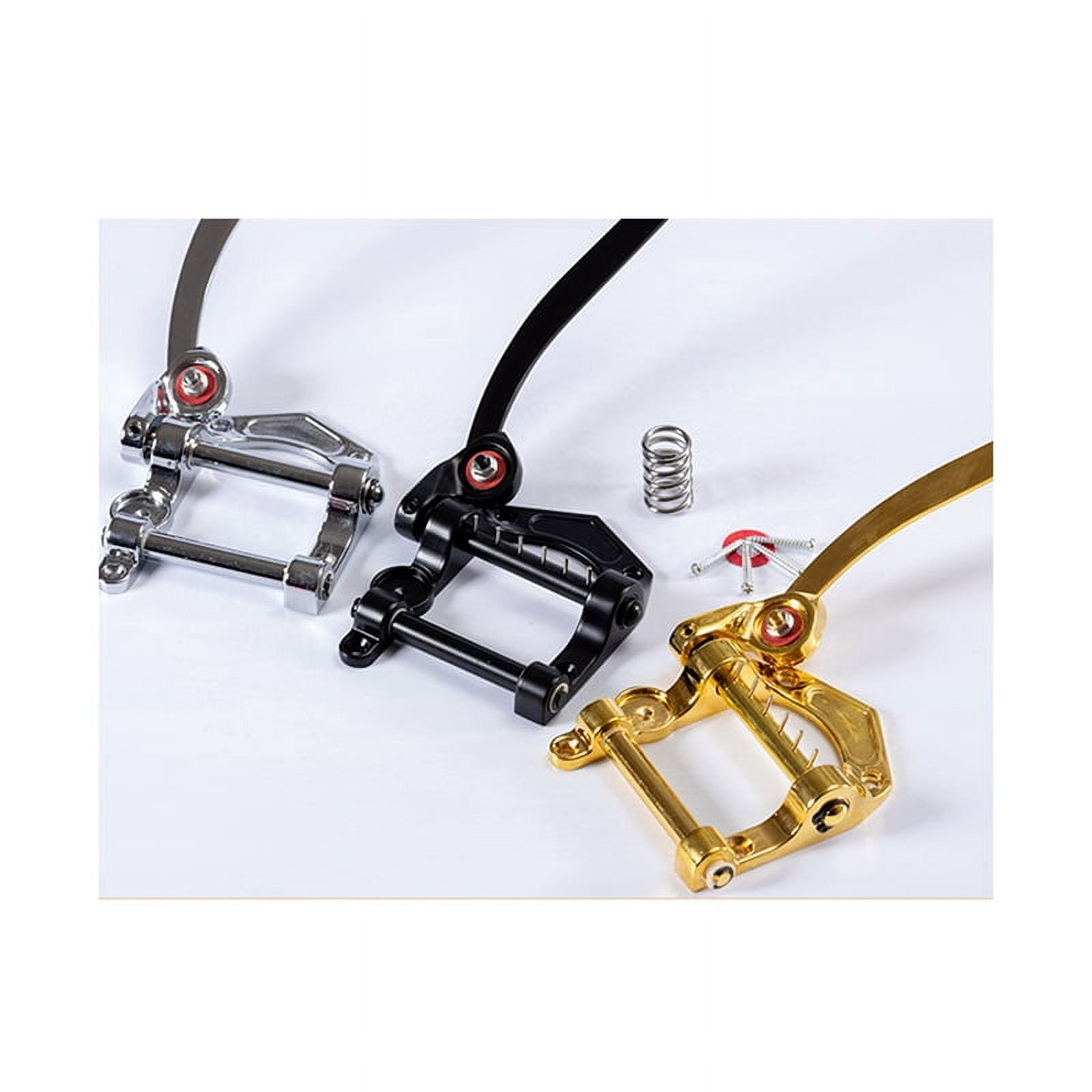 Guitar Tremolo Vibrato Bridge Tailpiece Archtop Compatible with ES335 LP Electric Guitar Universal (Gold)