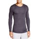 thumbnail image 2 of Camiseta básica Hanro de lana y seda para hombre gris mediana, 2 of 2