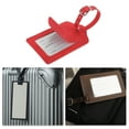 thumbnail image 5 of Unique Bargains 1 Pc Airplane Luggage Tag for Travelling Red Polyurethane, 5 of 5