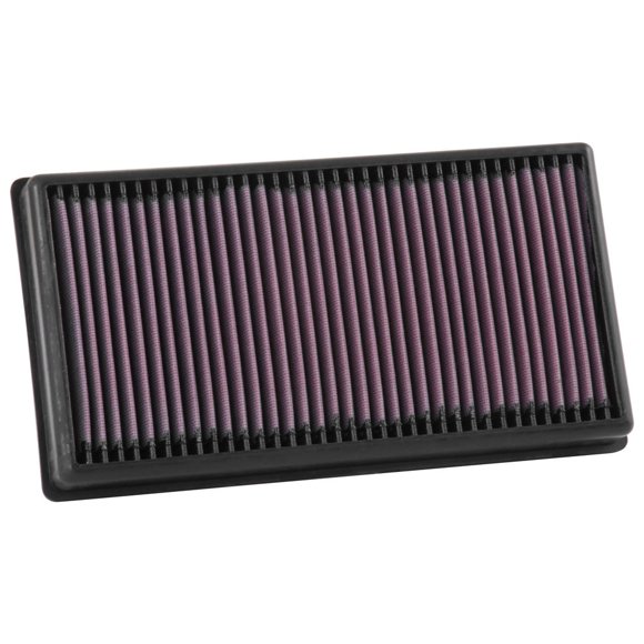 K & Filtres N Filtre à Air 33-5071 Lavable; Rouge; Gaze de Coton; Panneau